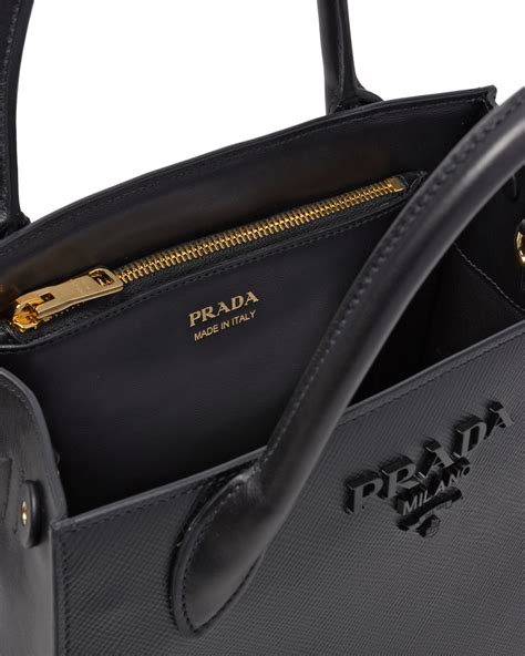 prada monochrome bag review